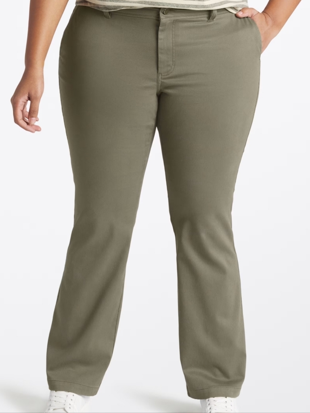 41 Hawthorn Olive Bootcut Stretch Pants From Stitch Fix